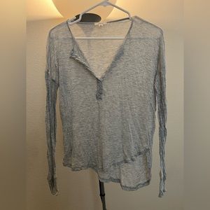Aritzia Wilfred Long Sleeves Lyocell + Wool